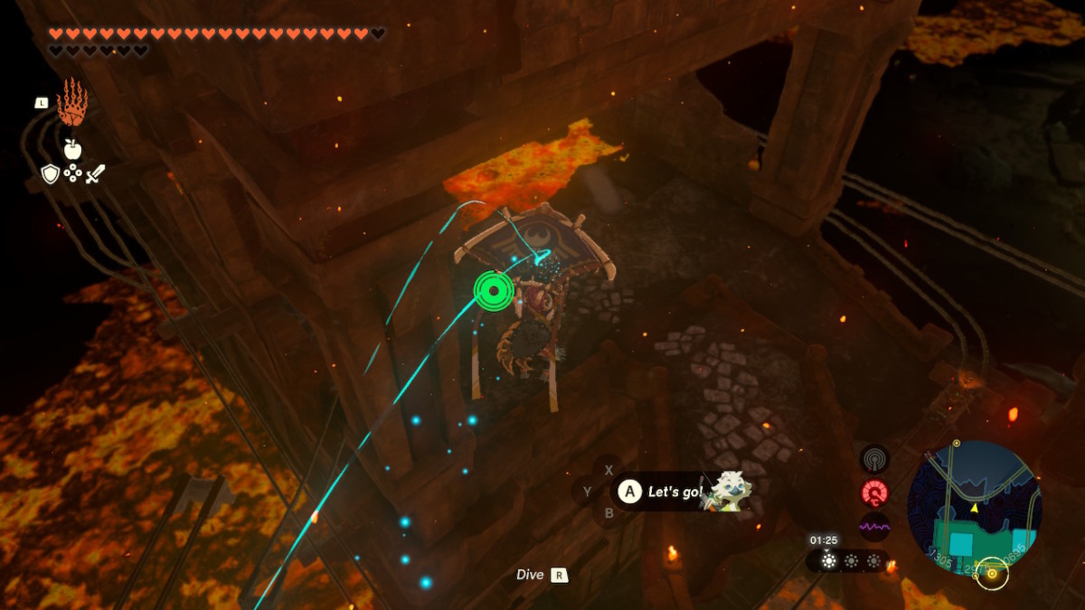 Zelda TOTK Fire Temple walkthrough (59)